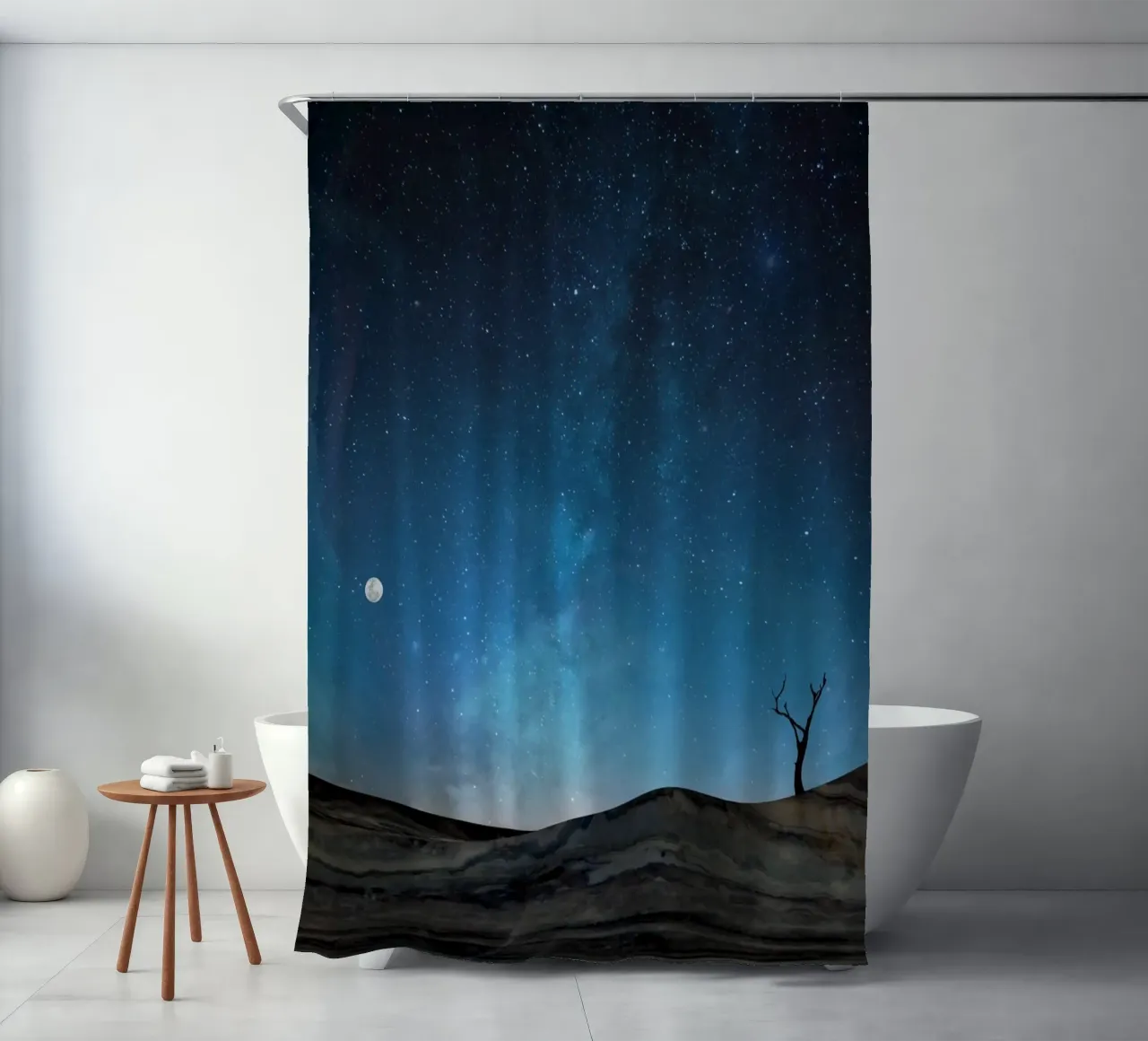 Paesaggio in marmo 10 tenda da doccia da amini54
