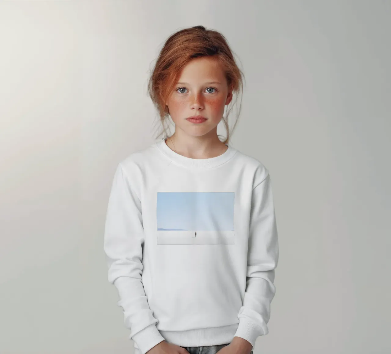 Paesaggio minimale 11 felpa bambino da amini54