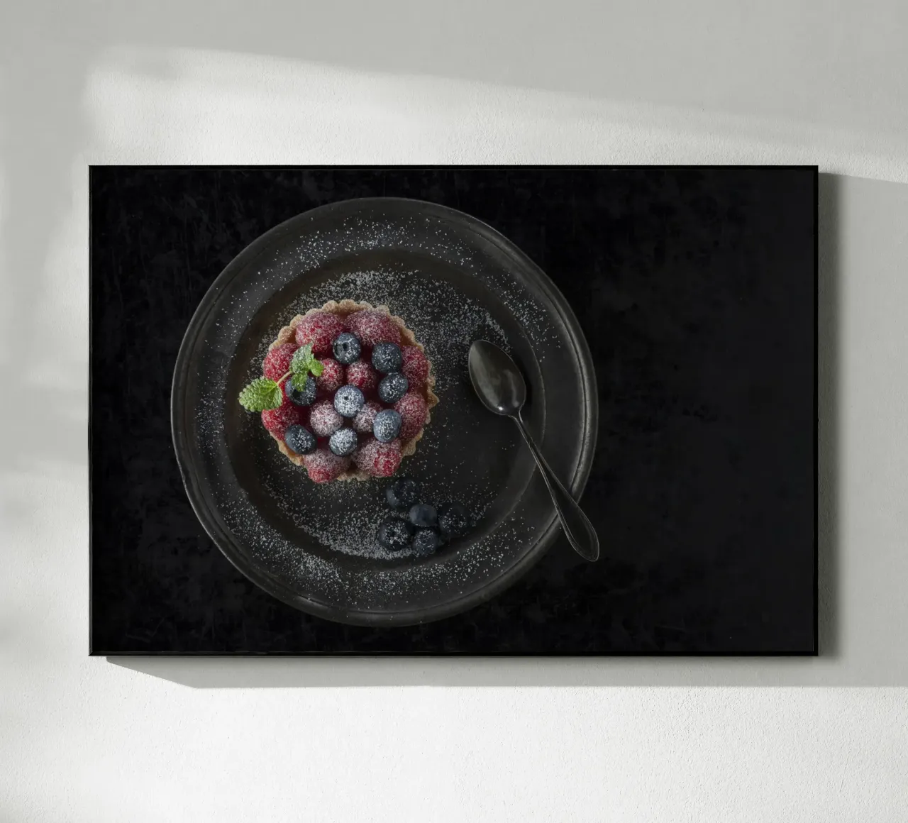 Raspberry tartlets plexiglas de Barbara Buderath Fotodesign