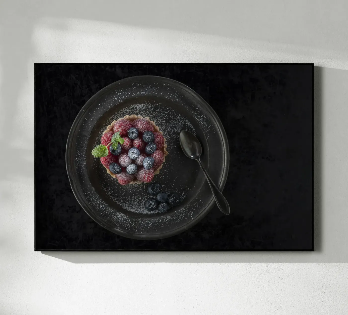 Crostatine ai lamponi plexiglass da Barbara Buderath Fotodesign