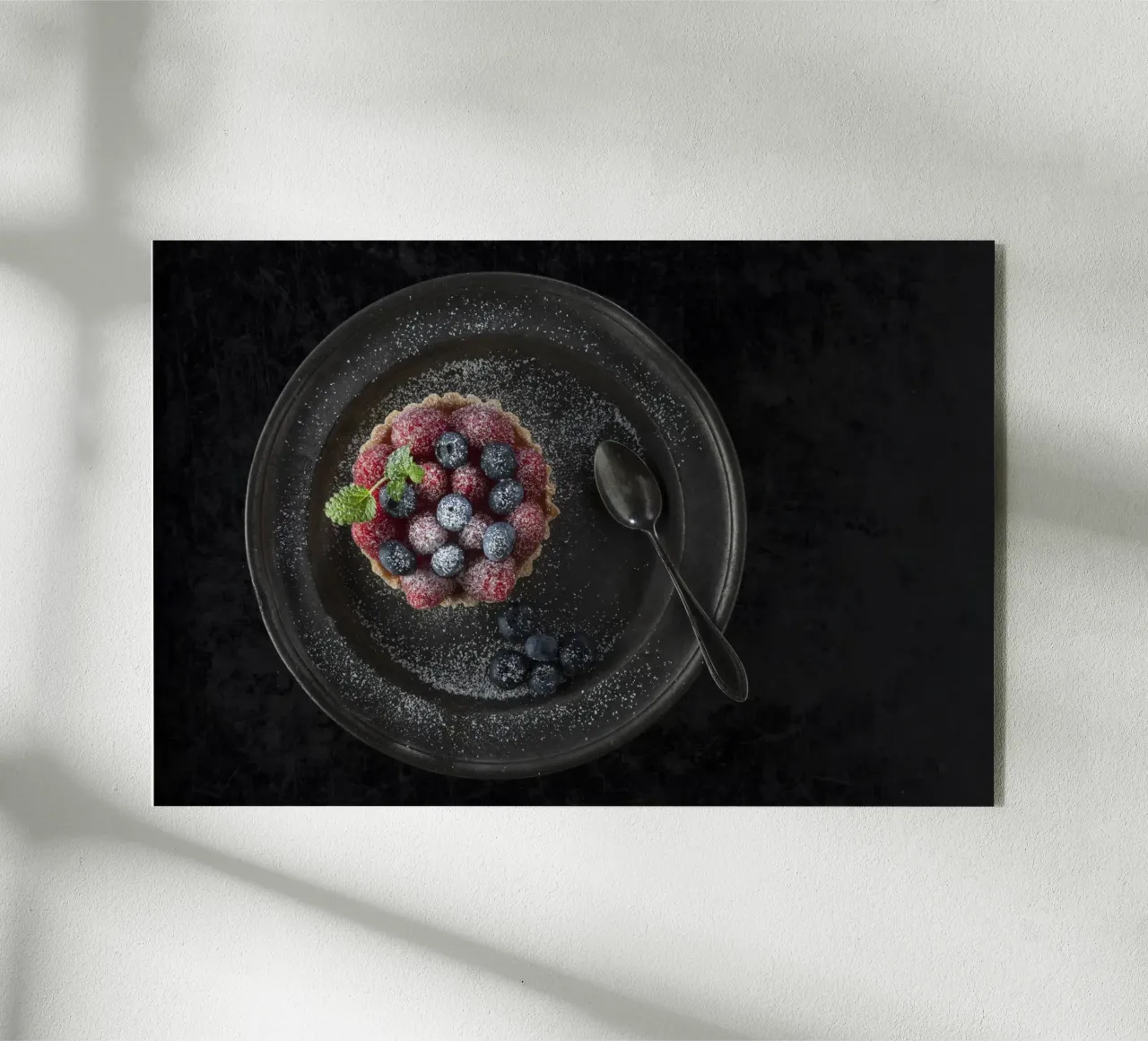 Raspberry tartlets plexiglas de Barbara Buderath Fotodesign