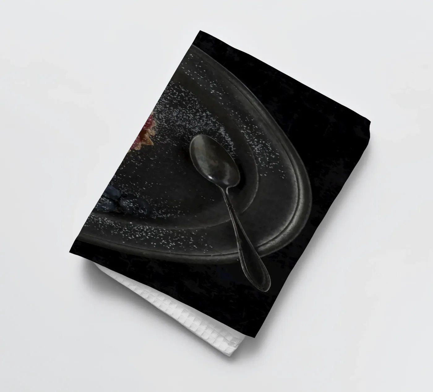 Raspberry tartlets Geschirrtuch von Barbara Buderath Fotodesign