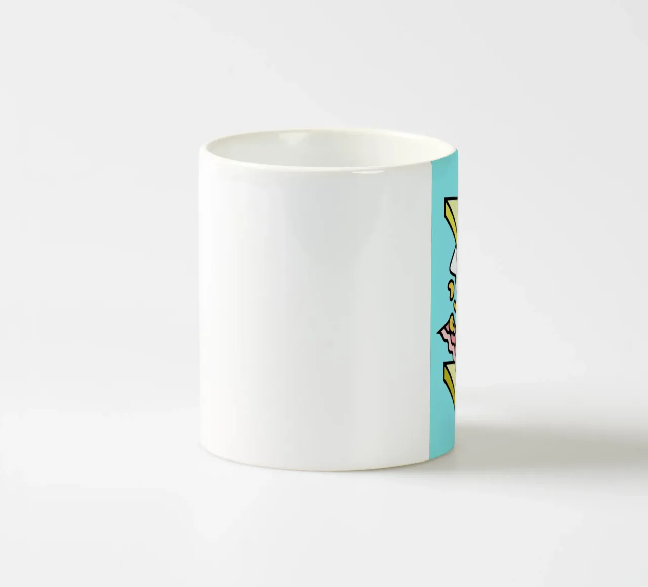 Sandwich tazza in ceramica da Jan Luzar