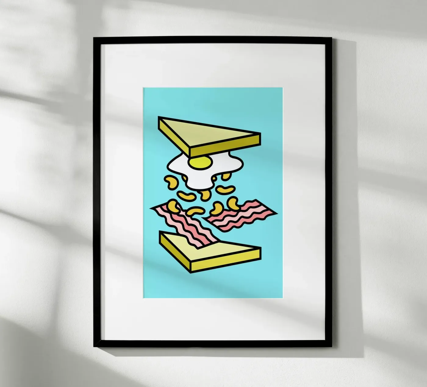 Sandwich poster van Jan Luzar