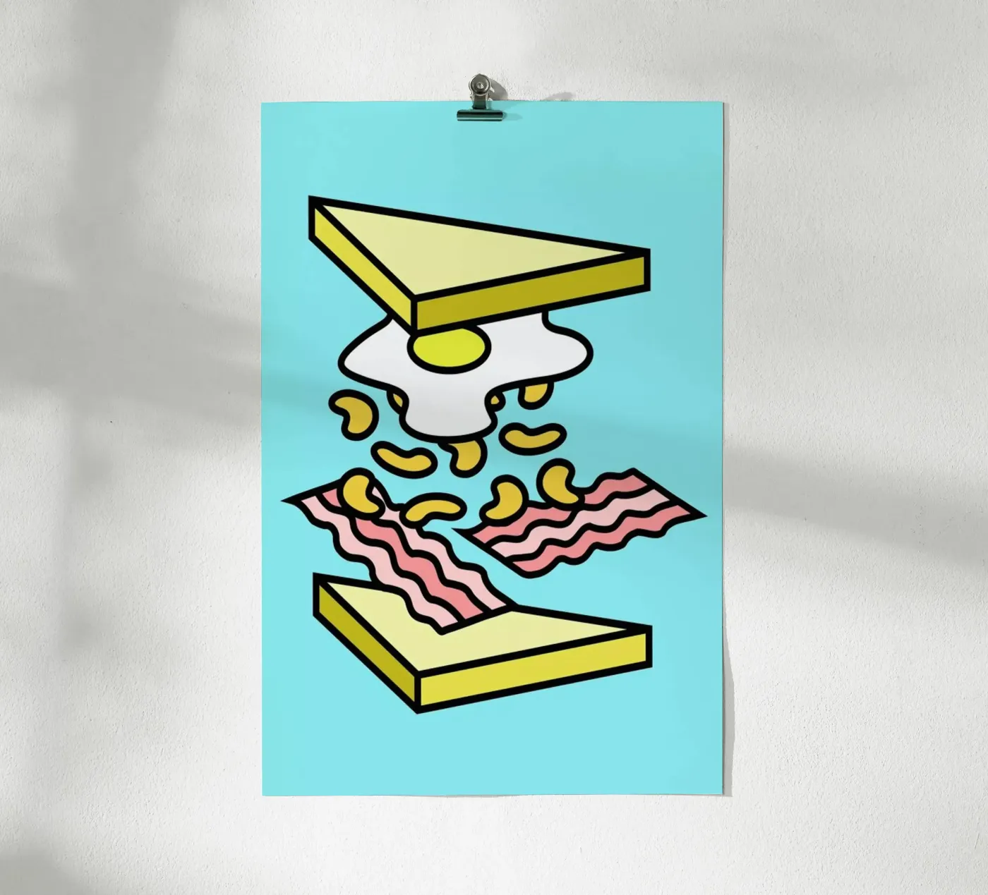 Sandwich poster van Jan Luzar