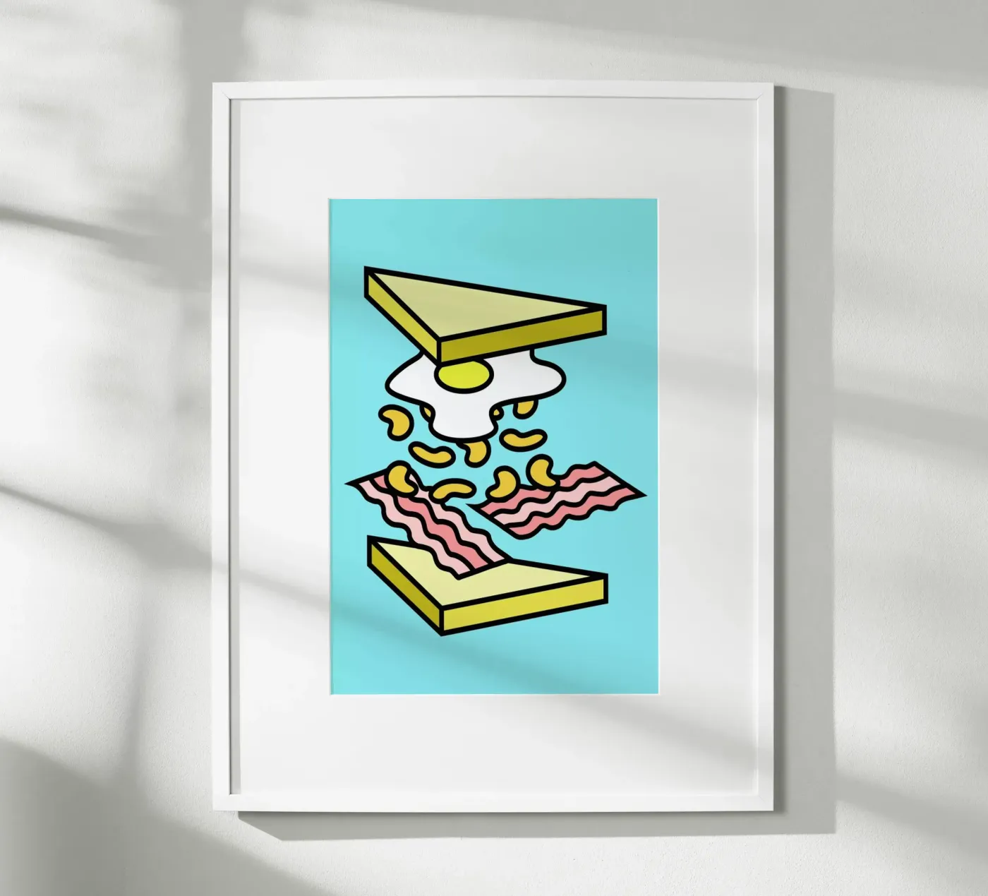 Sandwich poster van Jan Luzar