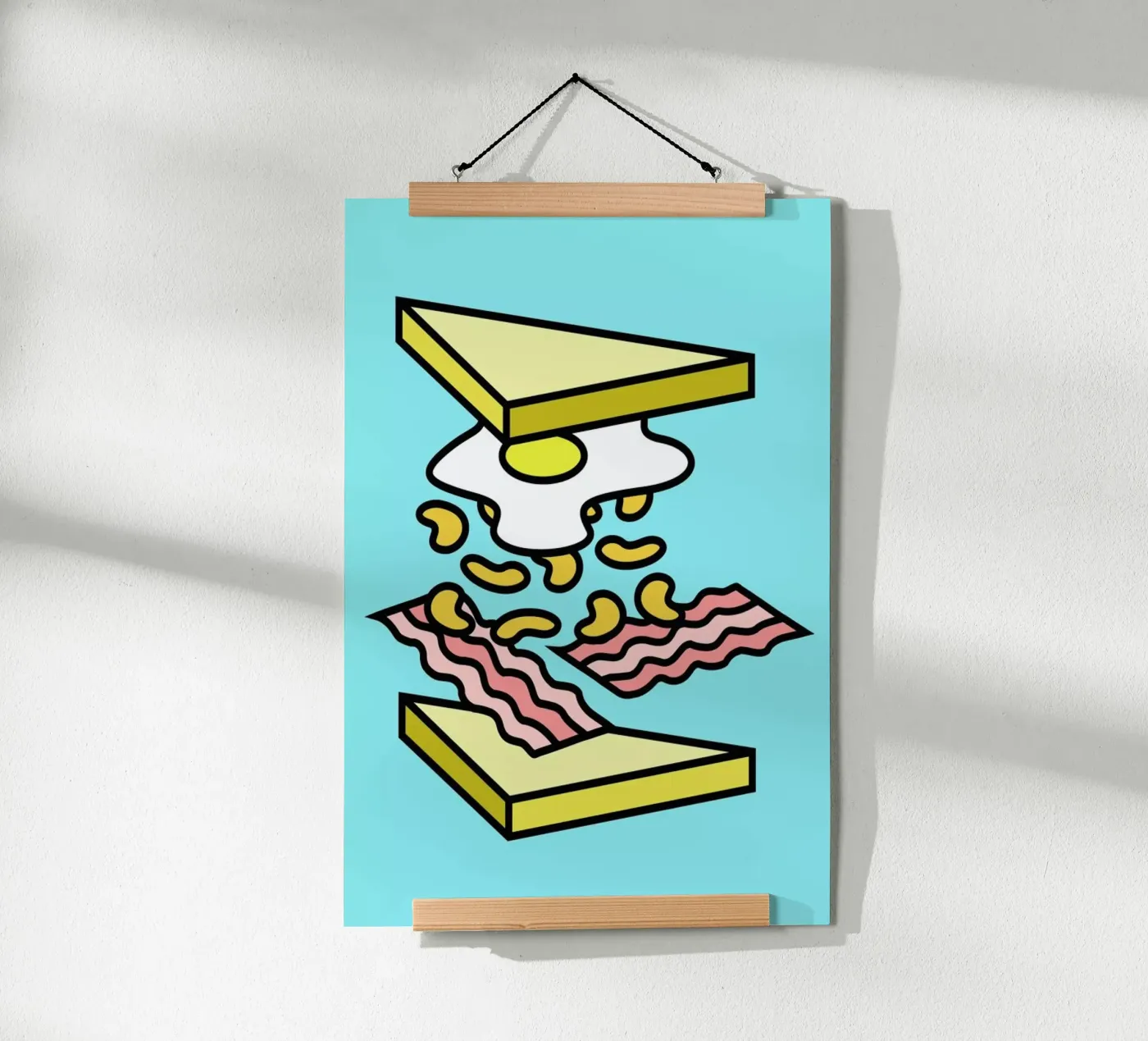 Sandwich poster van Jan Luzar
