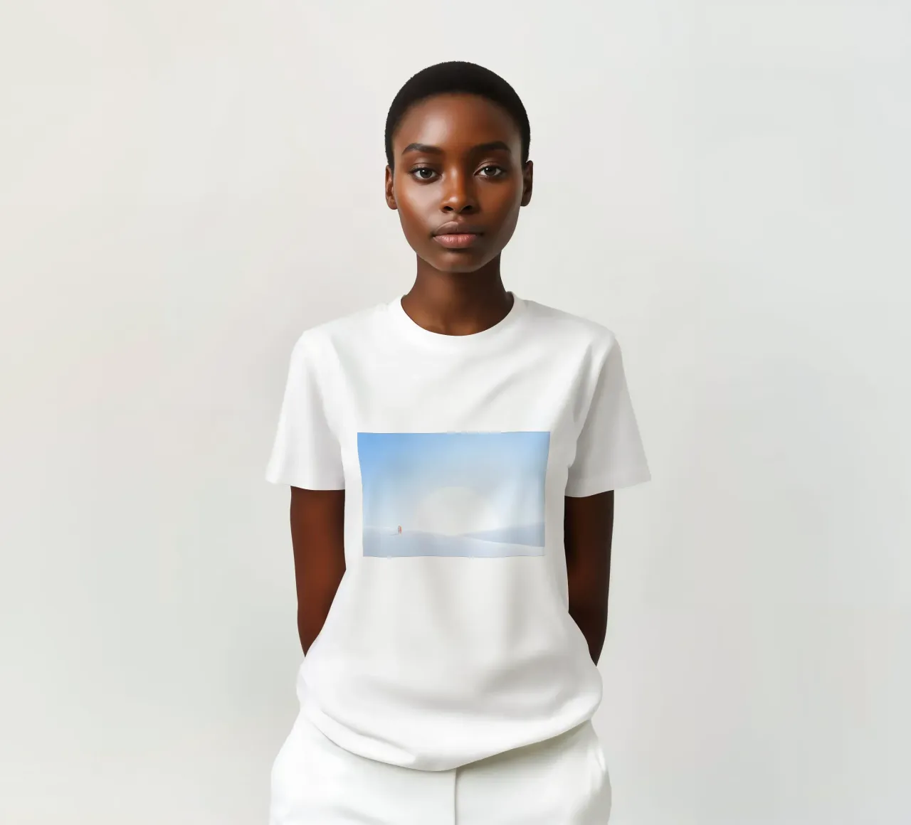 Minimal Landscape 12 t-shirt by amini54