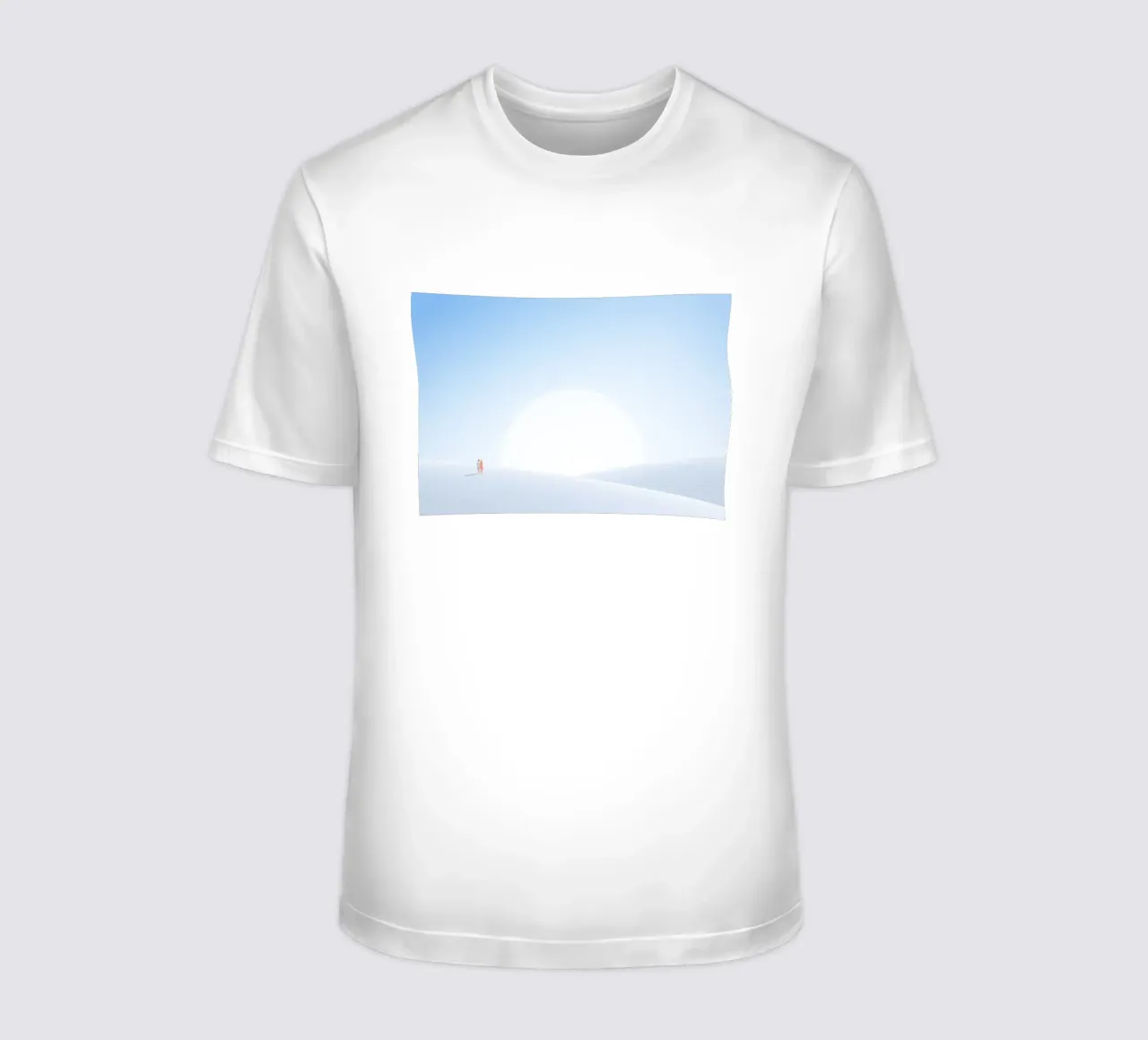 Minimal Landscape 12 t-shirt by amini54