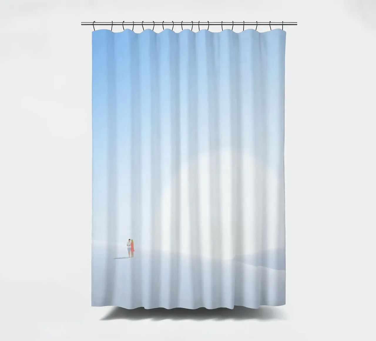 Minimal Landscape 12 shower curtain by amini54