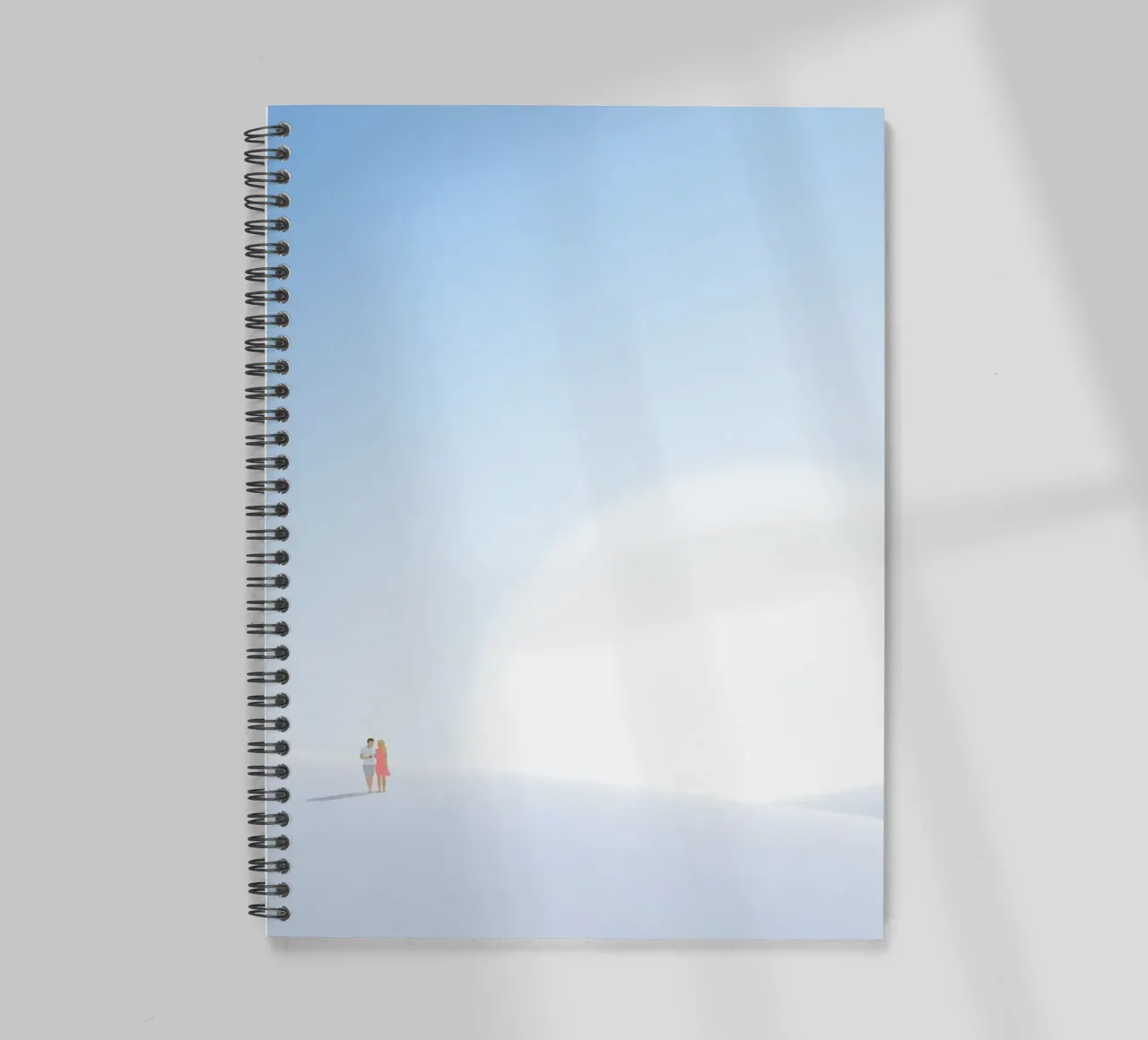 Minimal Landscape 12 spiral notebook by amini54