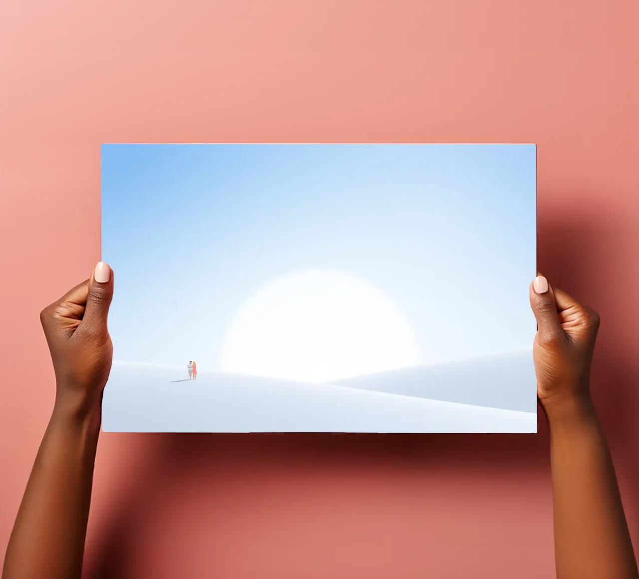Minimal Landscape 12 sticker sheet by amini54