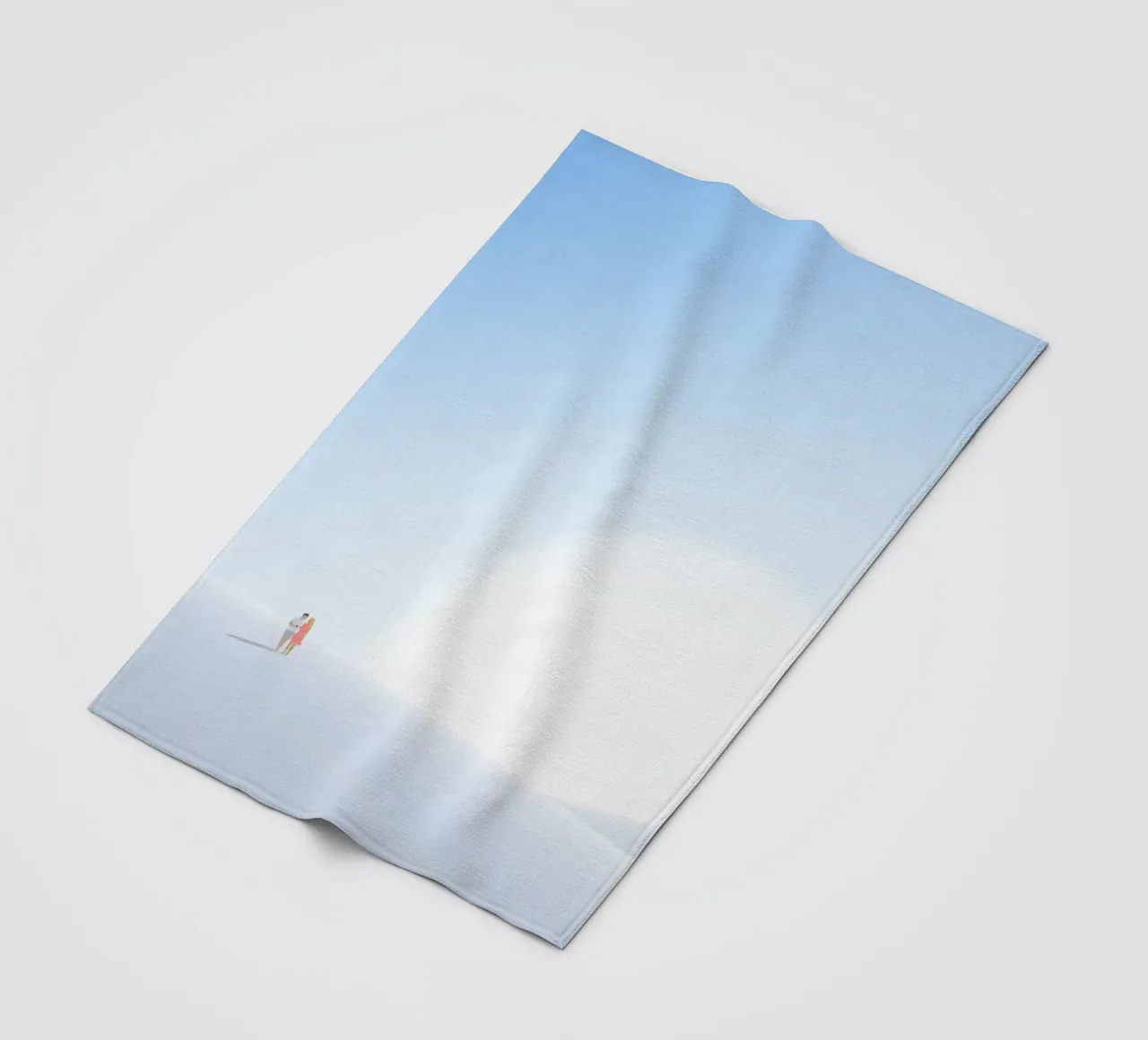 Minimal Landscape 12 fleece blanket by amini54