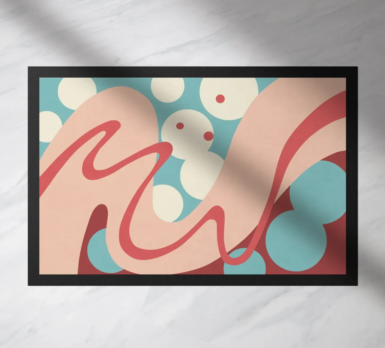 Waves 08 doormat by amini54