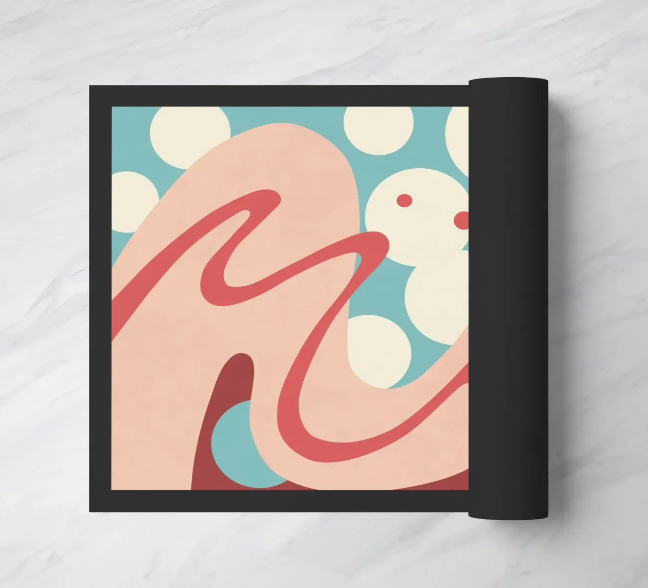 Waves 08 doormat by amini54