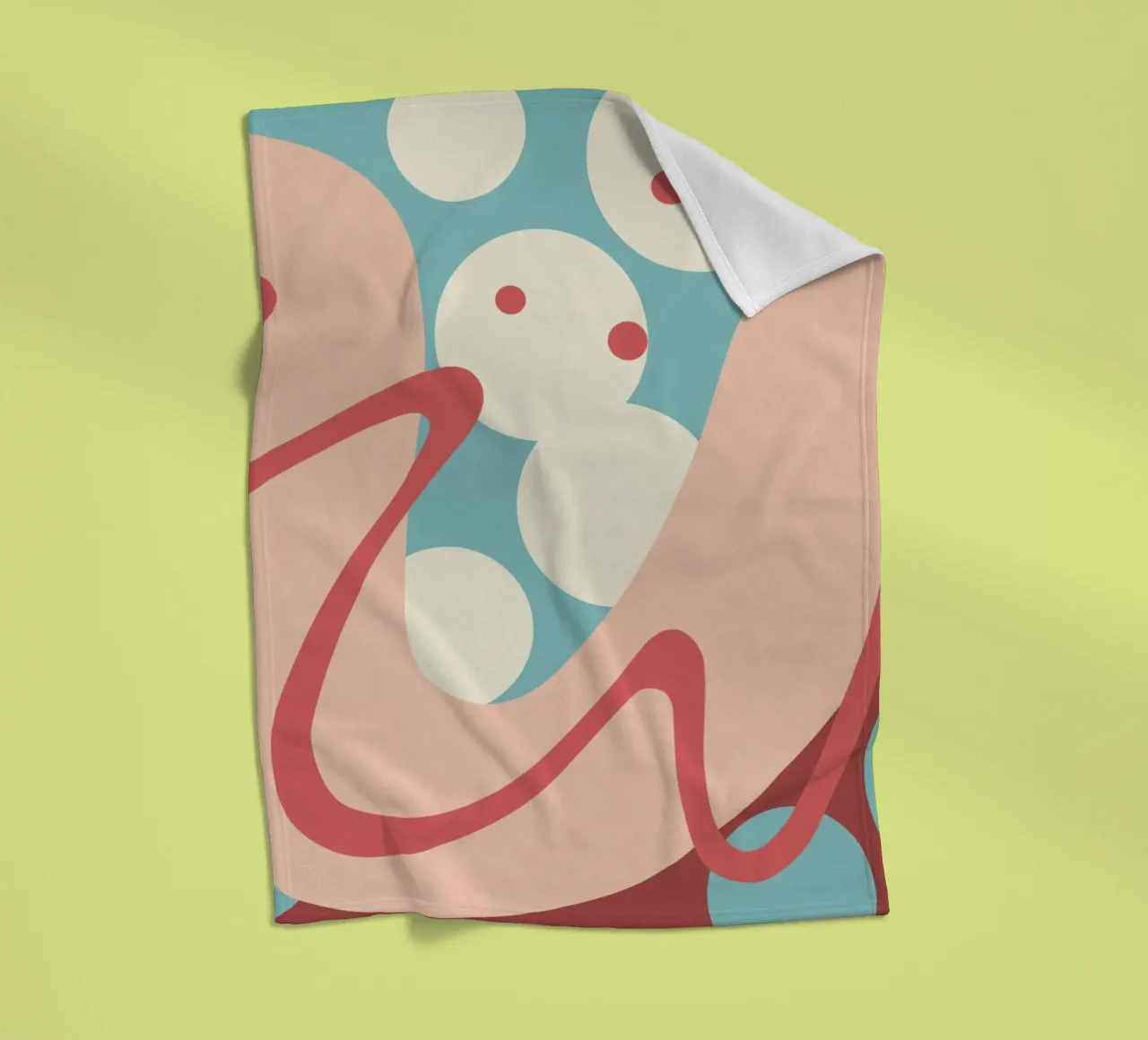 Waves 08 Fleecedecke von amini54