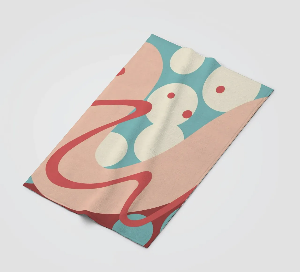 Waves 08 Fleecedecke von amini54