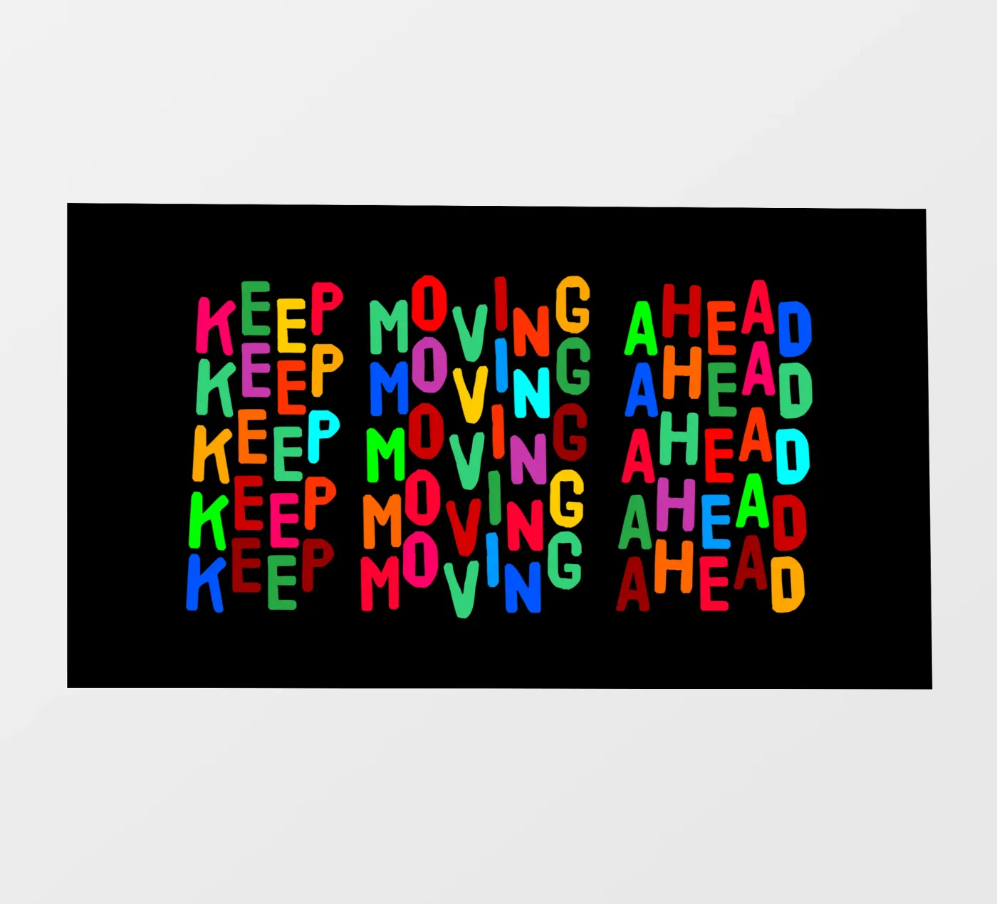 Keep moving ahead pellicola backlit da happieeagle