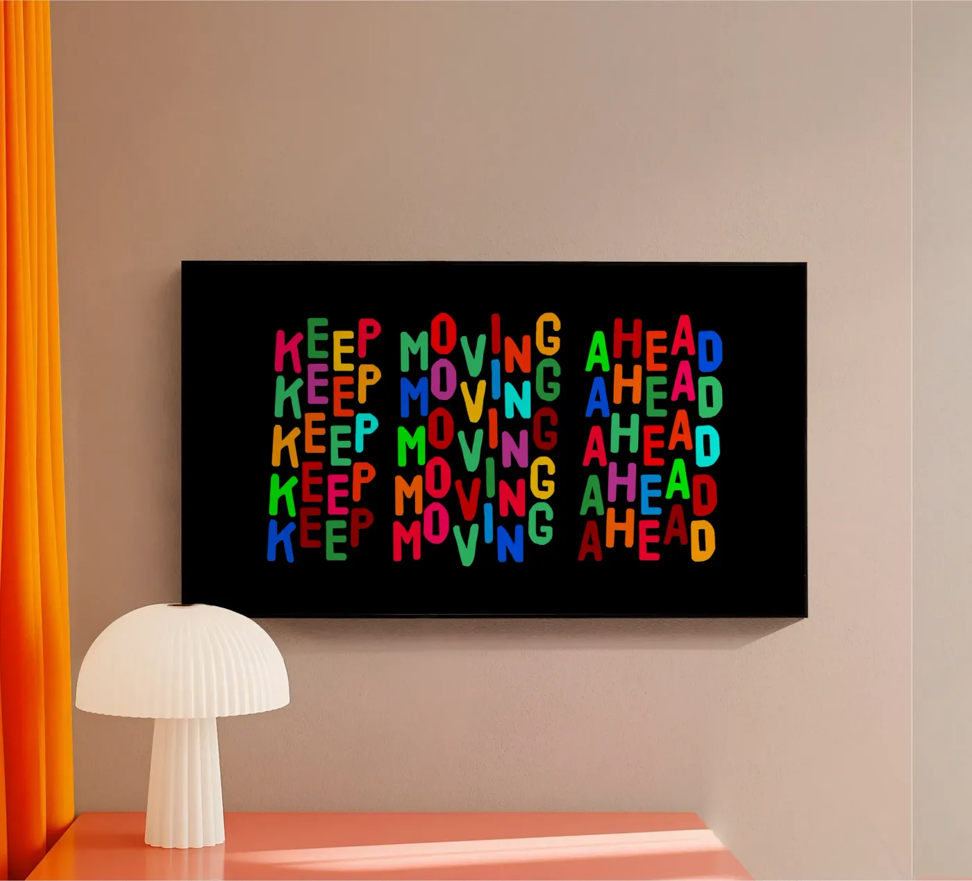 Keep moving ahead plexiglass da happieeagle