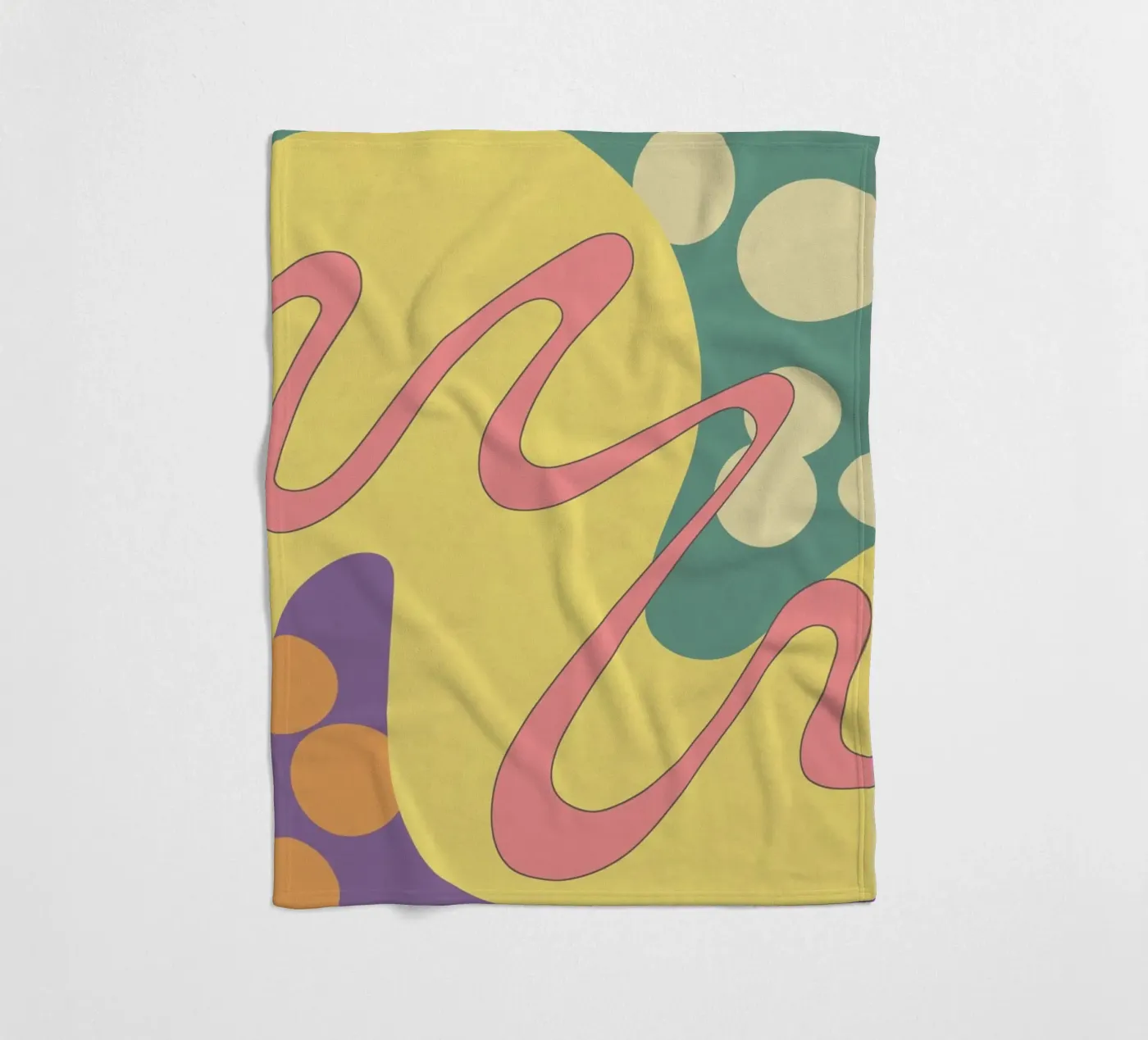 Waves 09 Fleecedecke von amini54