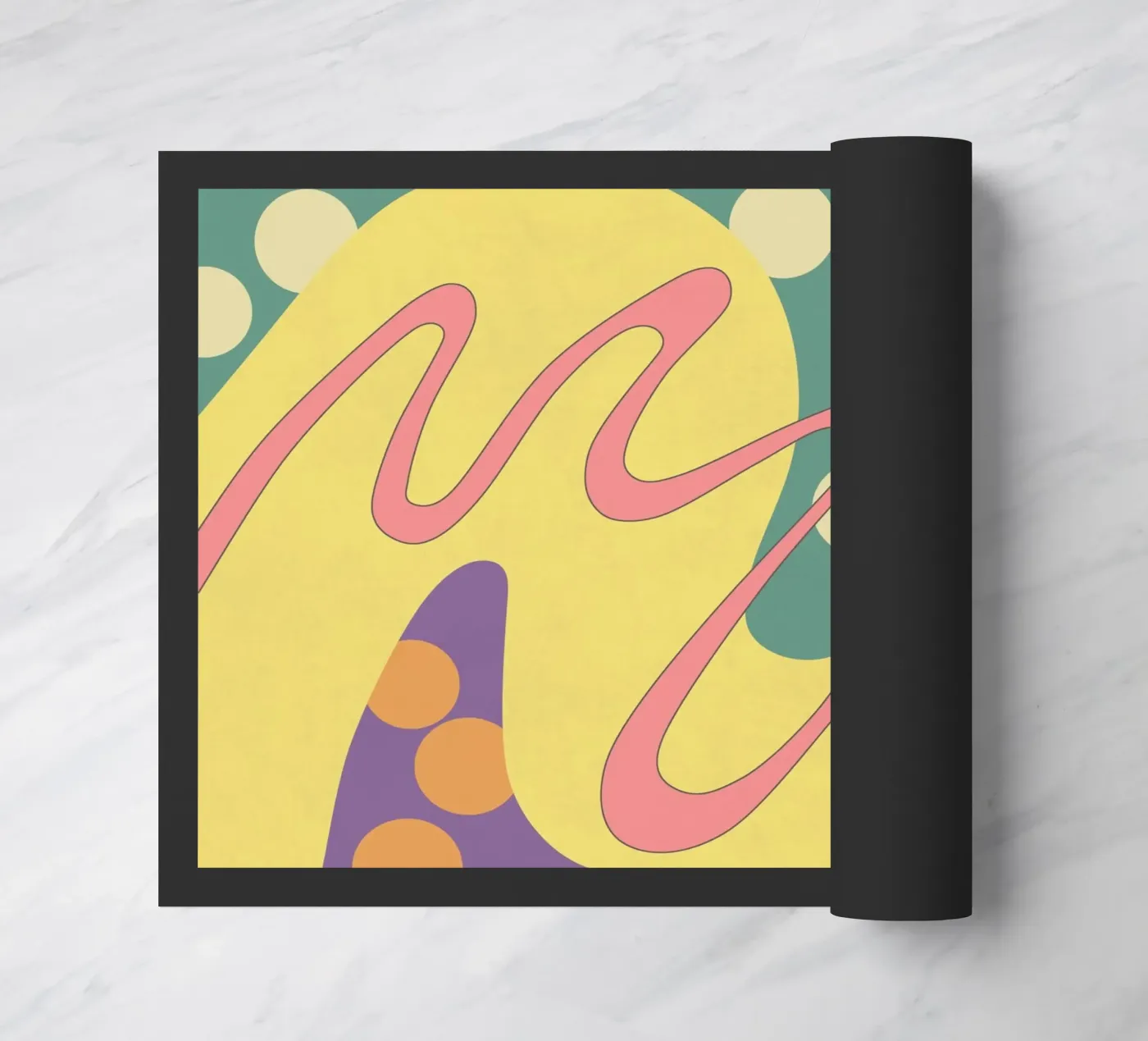 Golven 09 deurmat van amini54