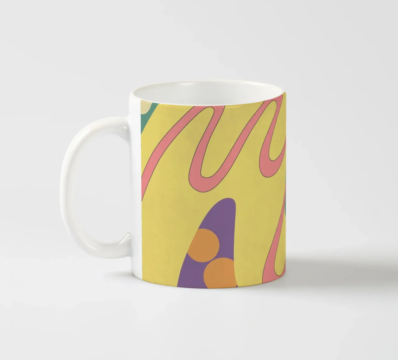 Vagues 09 mug en céramique de amini54