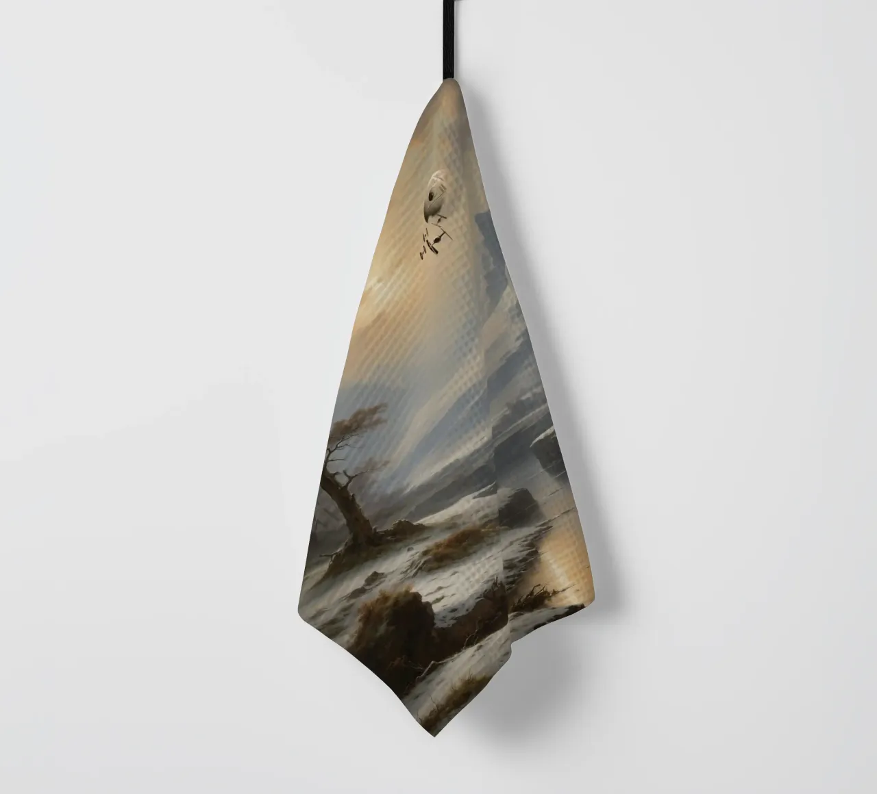 Arrival of Shadows: The Empire Descends | Limited Edition tea towel by Renaissance Rebel