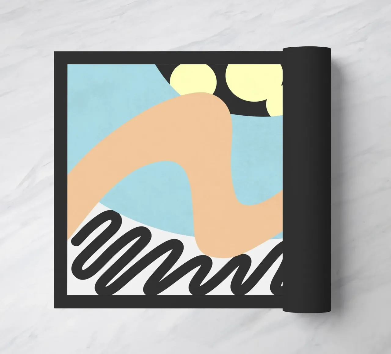 Waves 12 doormat by amini54