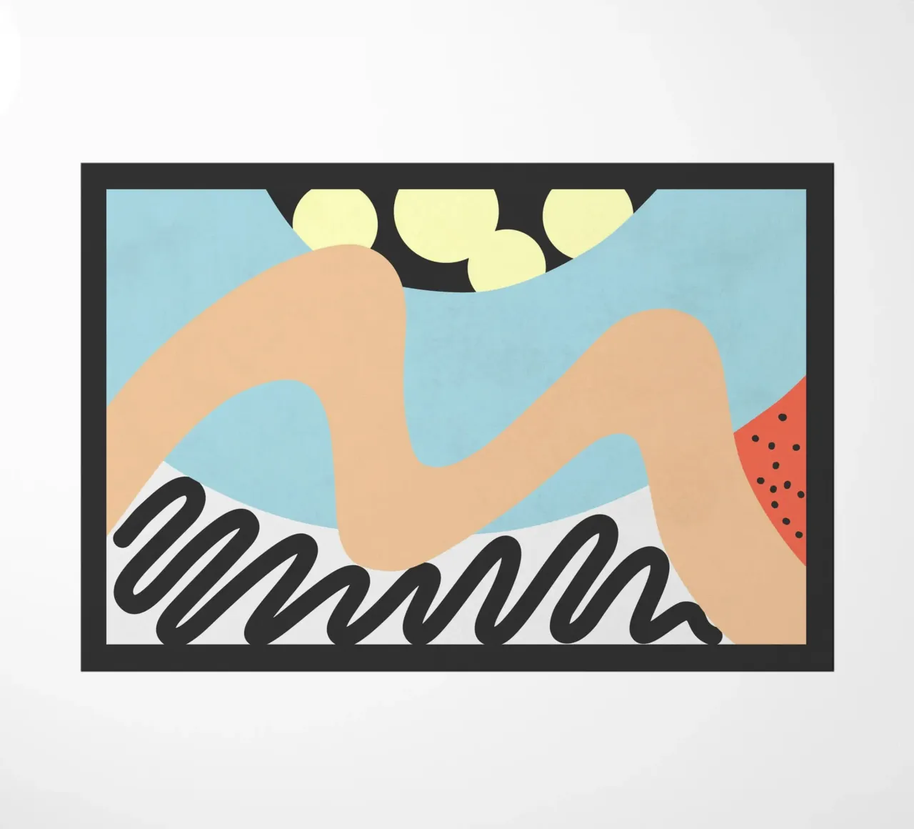 Waves 12 doormat by amini54