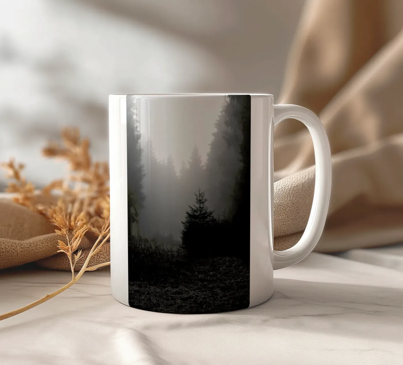 Deep ceramic mug by Jan Luzar