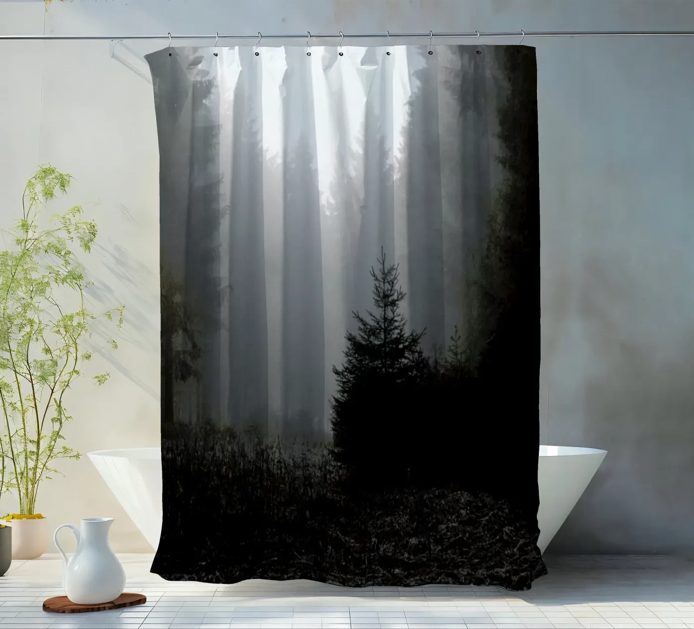 Deep douchegordijn van Jan Luzar