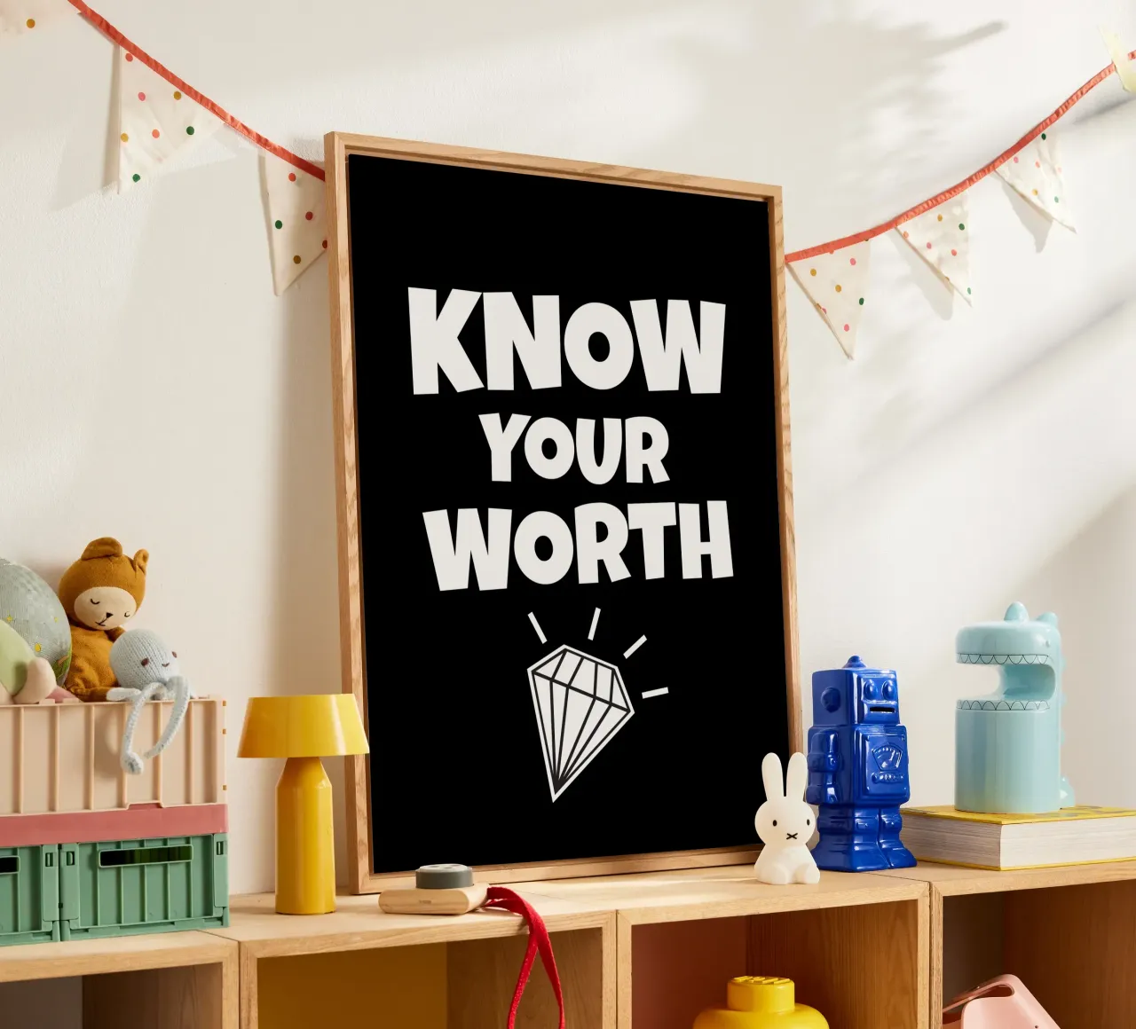 Know your worth plexiglass da happieeagle