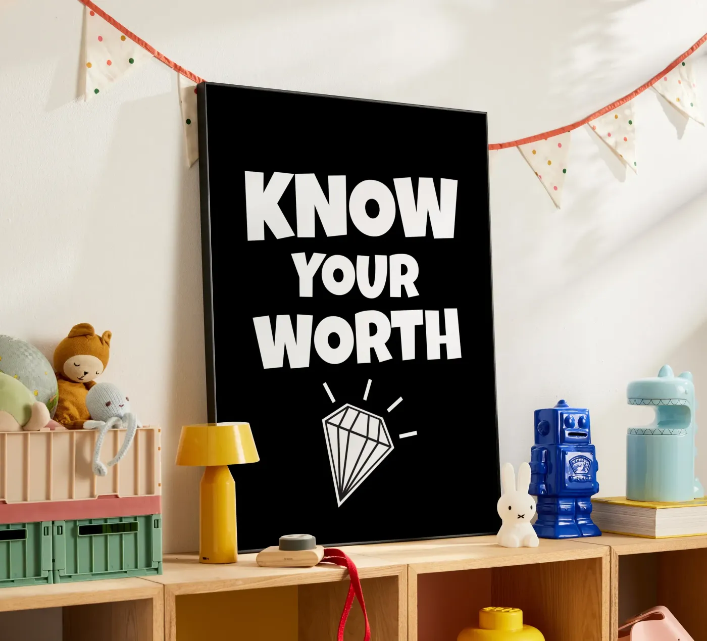 Know your worth alluminio dibond da happieeagle