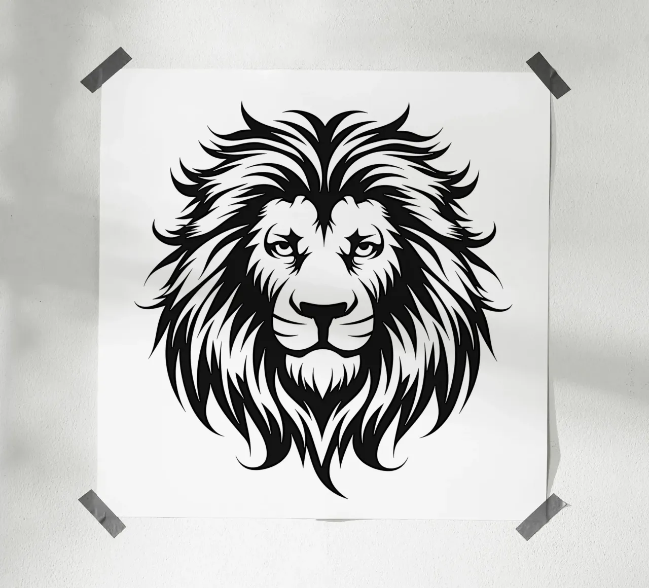 Un lion expérimenté comme toi | Motif du t-shirt poster de Autofocus