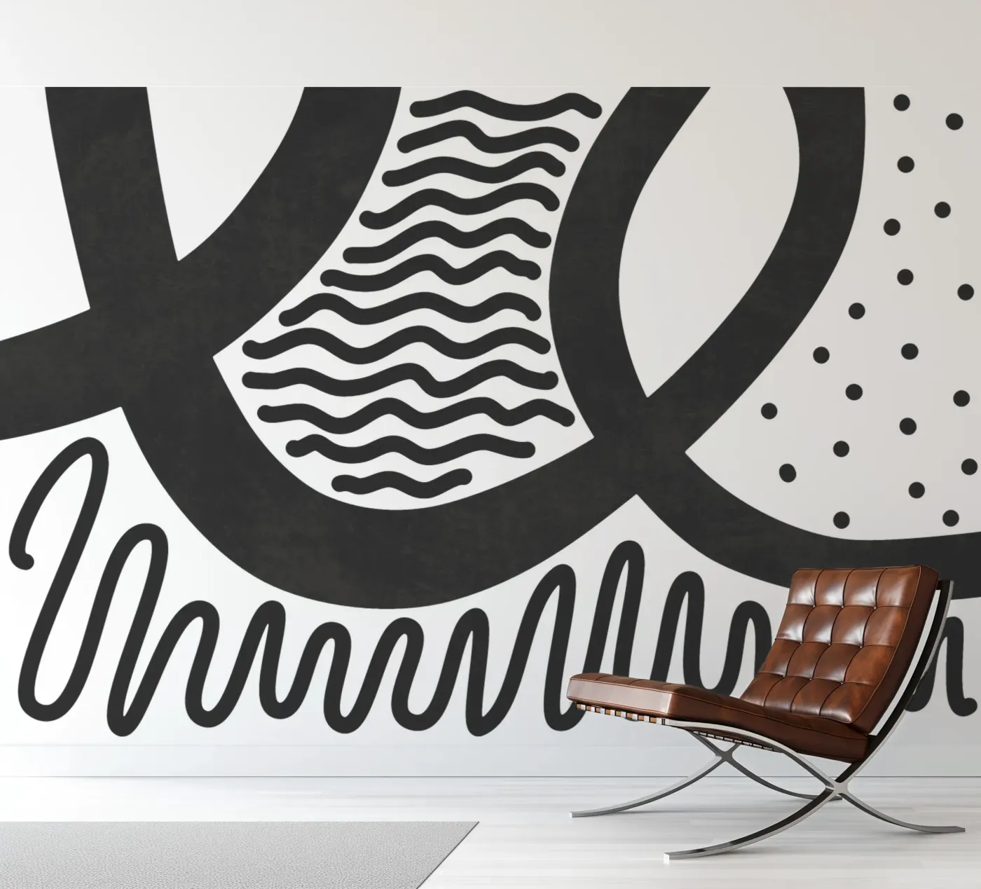 Waves 19 fotobehang van amini54