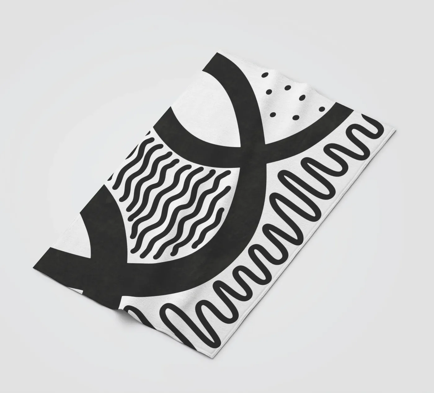 Waves 19 Fleecedecke von amini54