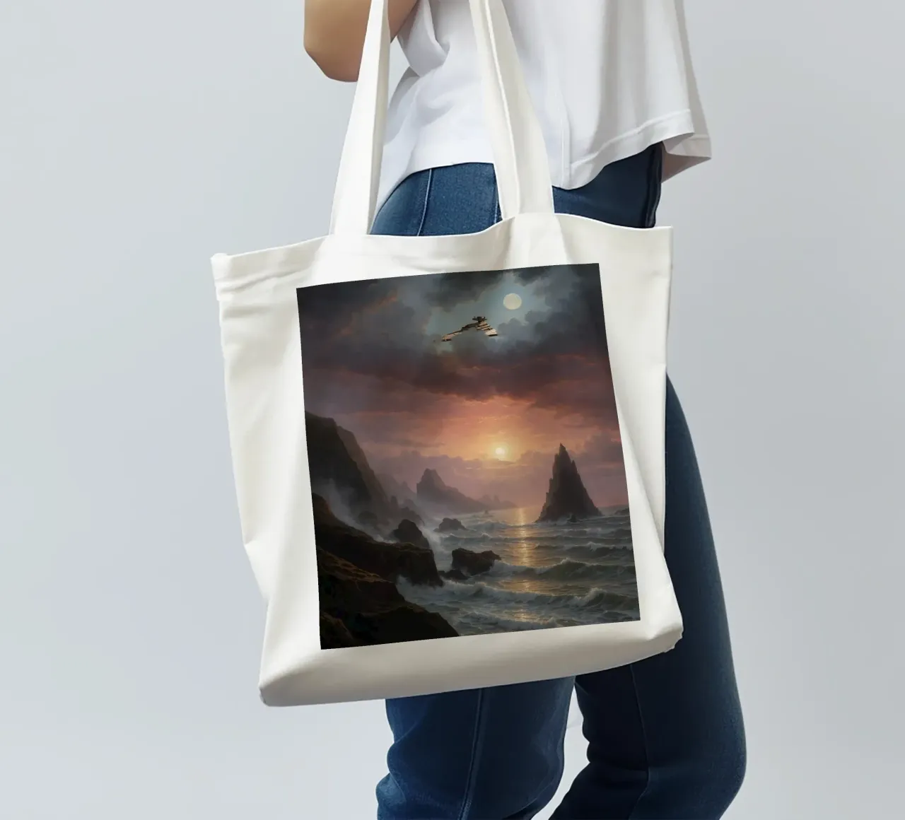 Dawn of the Empire: Battle Cruiser Horizon | Limited Edition tote bag by Renaissance Rebel
