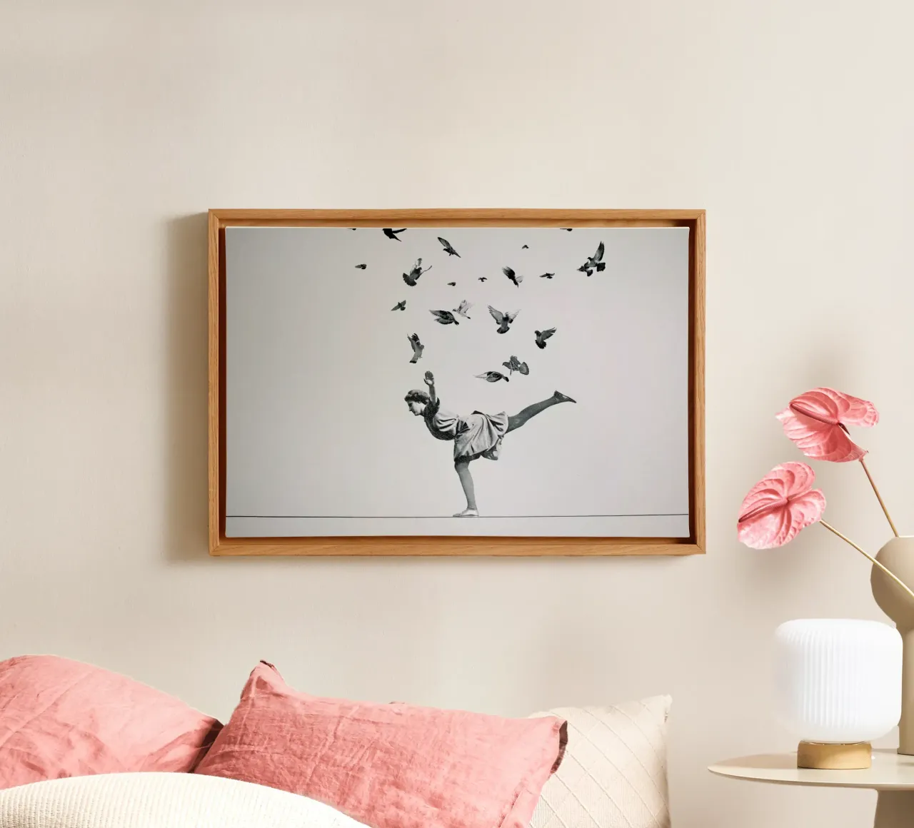 Birds Of A Feather tela con Cornice a cassetta da Jason Brueck