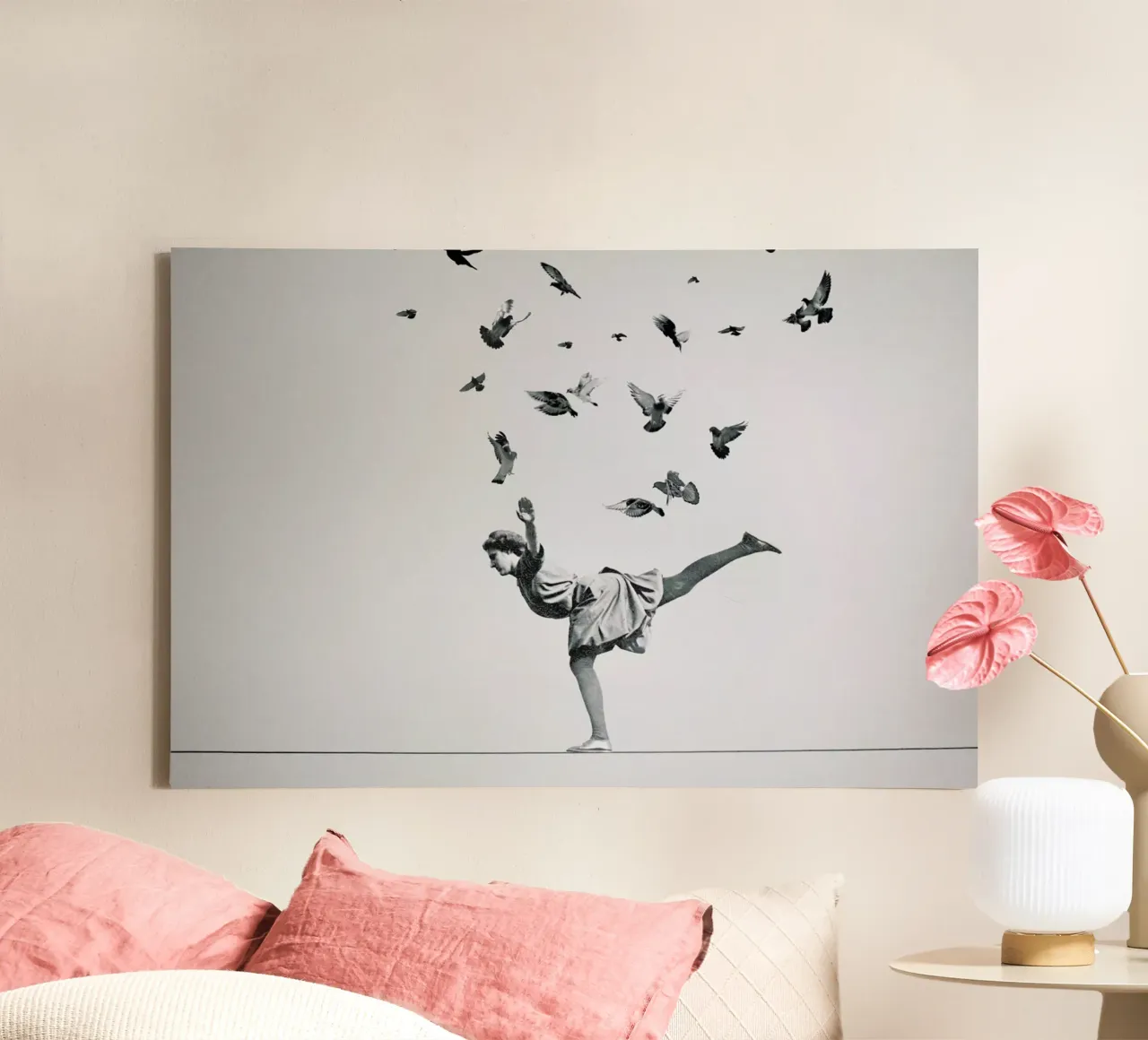 Birds Of A Feather tela con Cornice a cassetta da Jason Brueck
