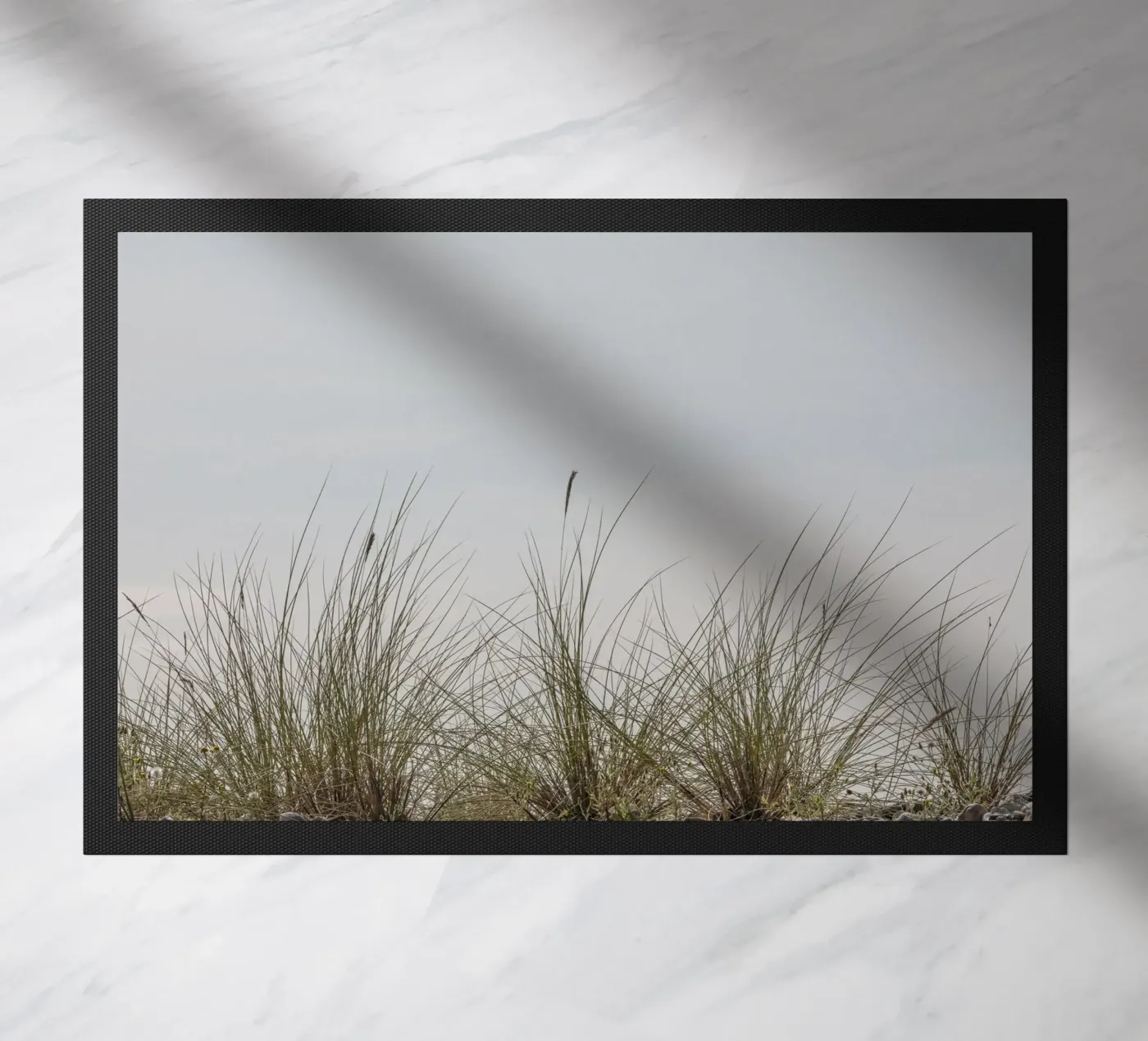 Beach grasses doormat by Barbara Buderath Fotodesign