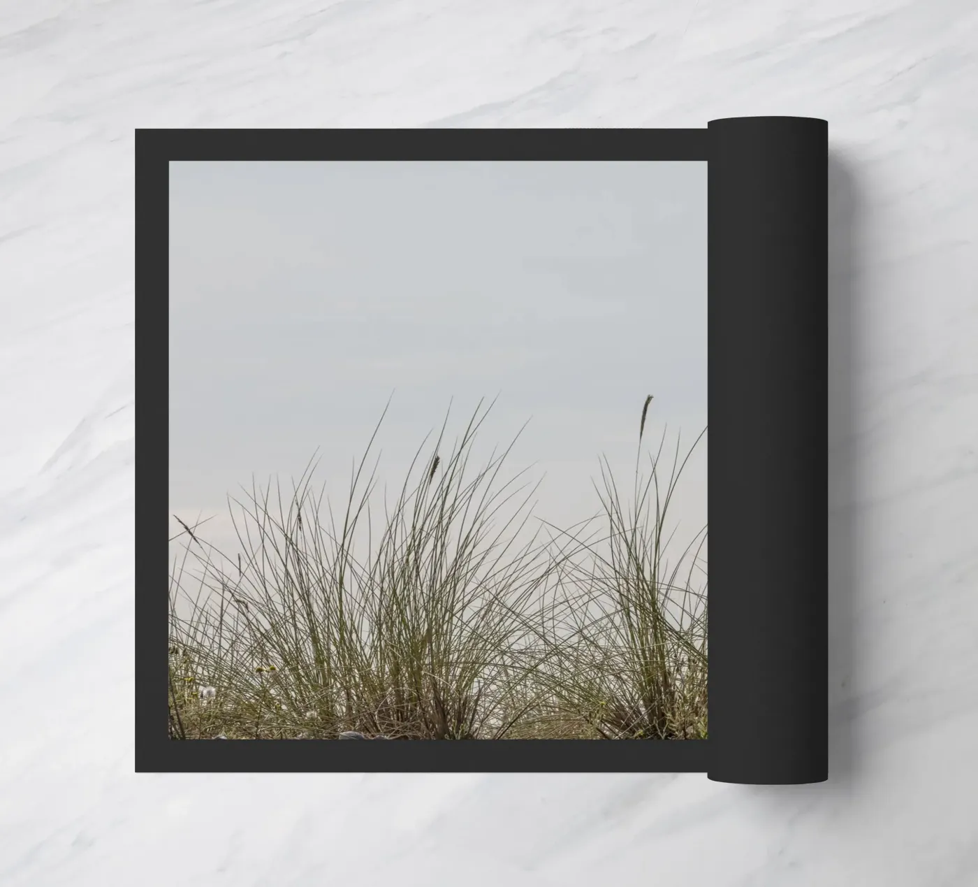 Beach grasses doormat by Barbara Buderath Fotodesign