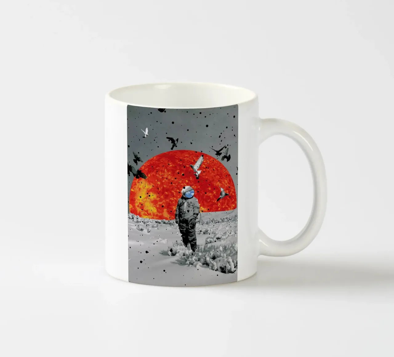 The Final Frontier tazza in ceramica da Jason Brueck