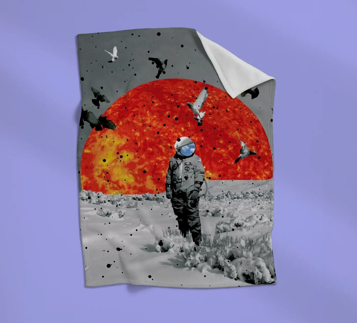 The Final Frontier Fleecedecke von Jason Brueck
