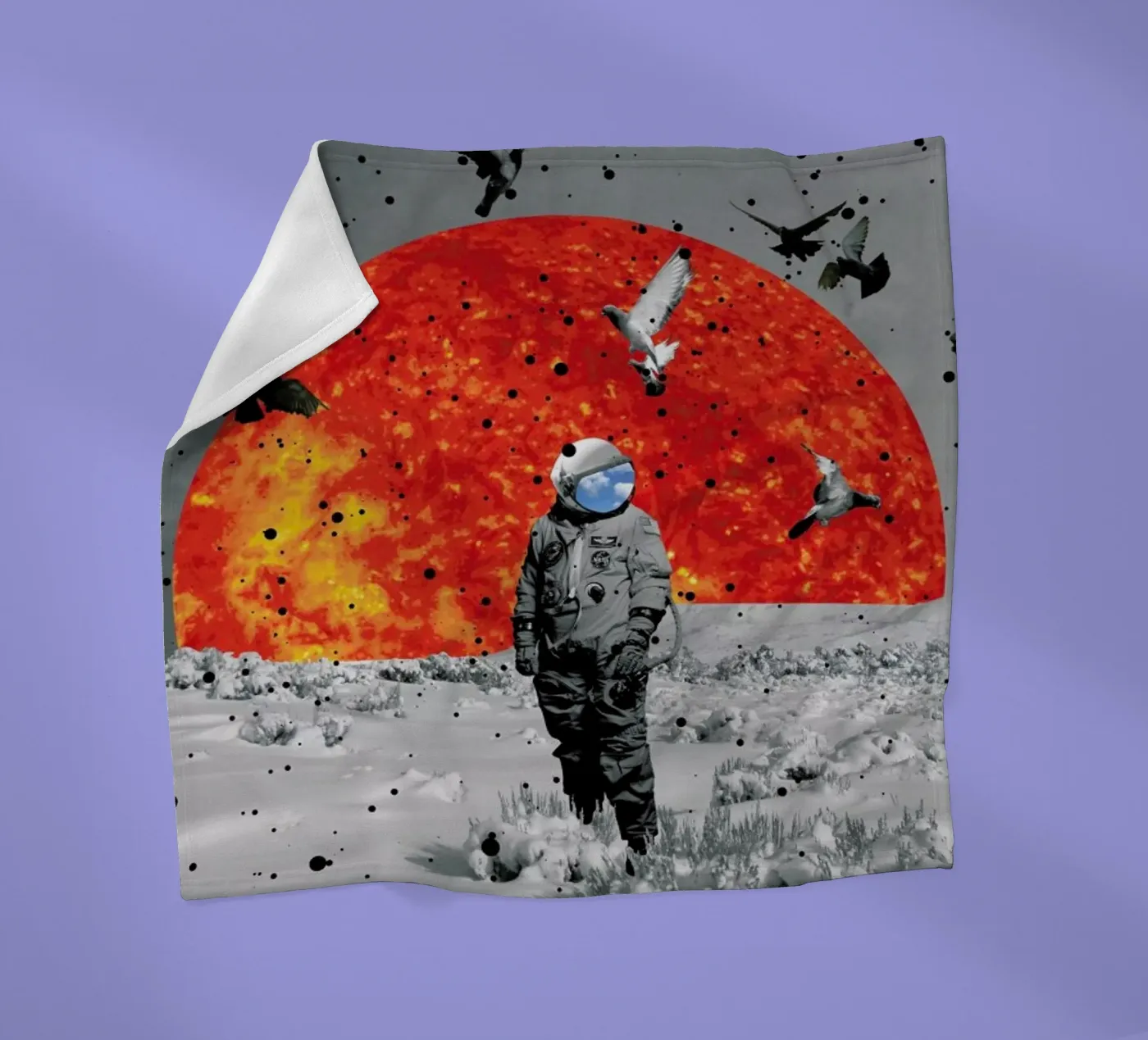 The Final Frontier Fleecedecke von Jason Brueck