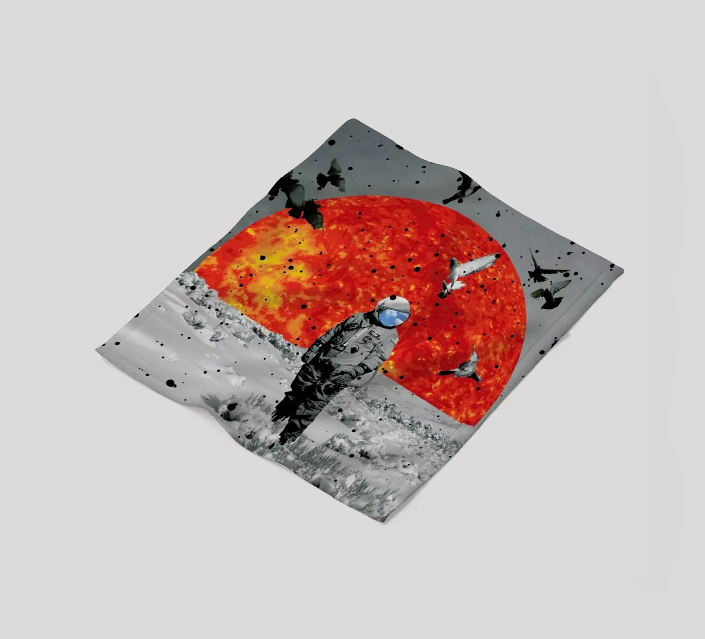 The Final Frontier Fleecedecke von Jason Brueck