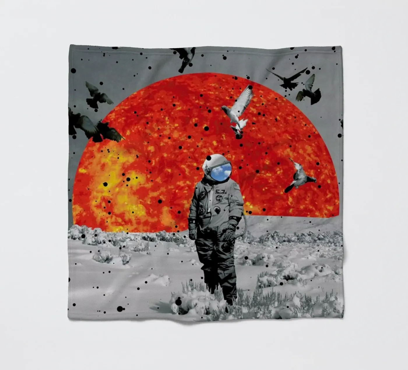 The Final Frontier Fleecedecke von Jason Brueck
