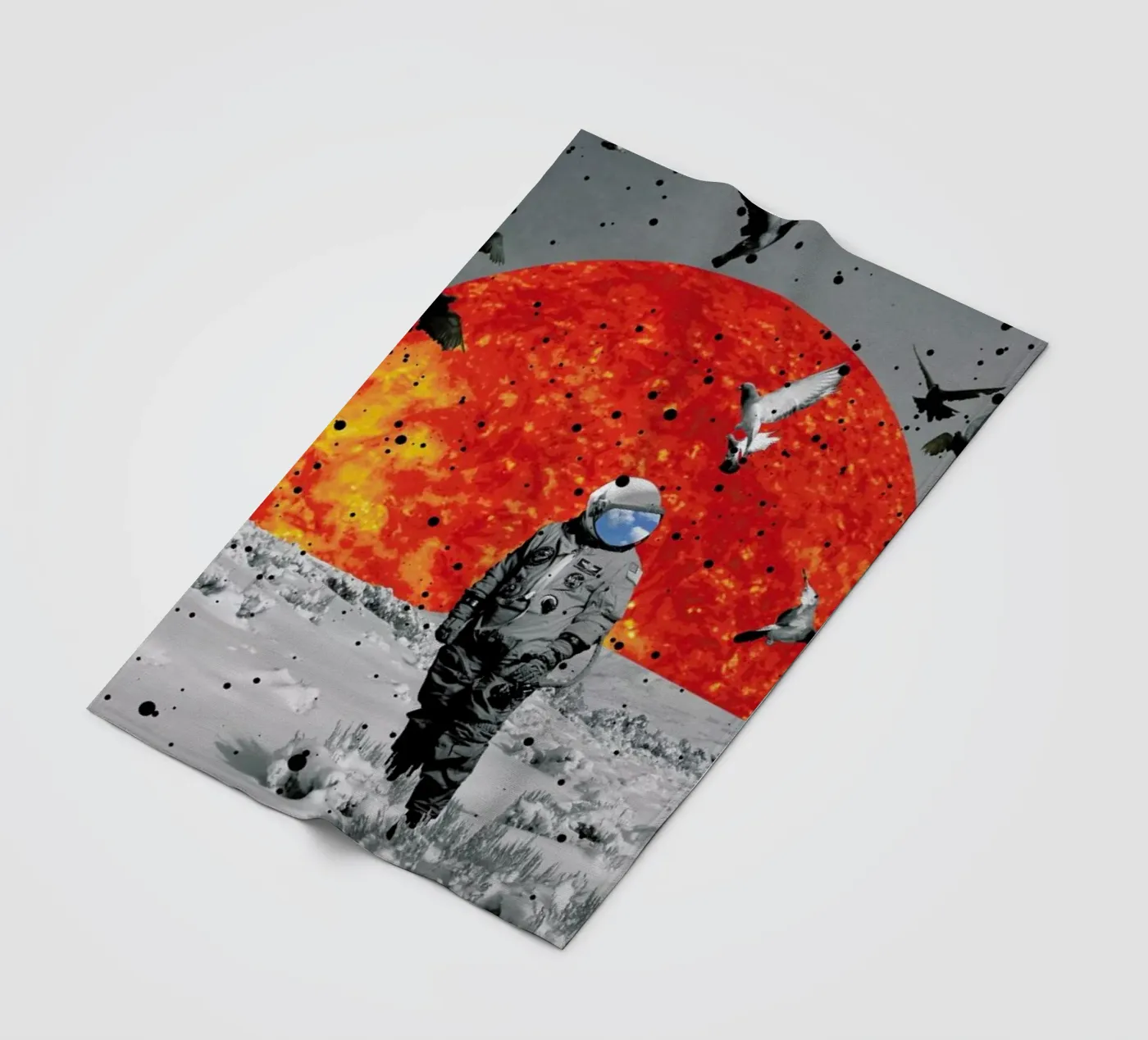 The Final Frontier Fleecedecke von Jason Brueck