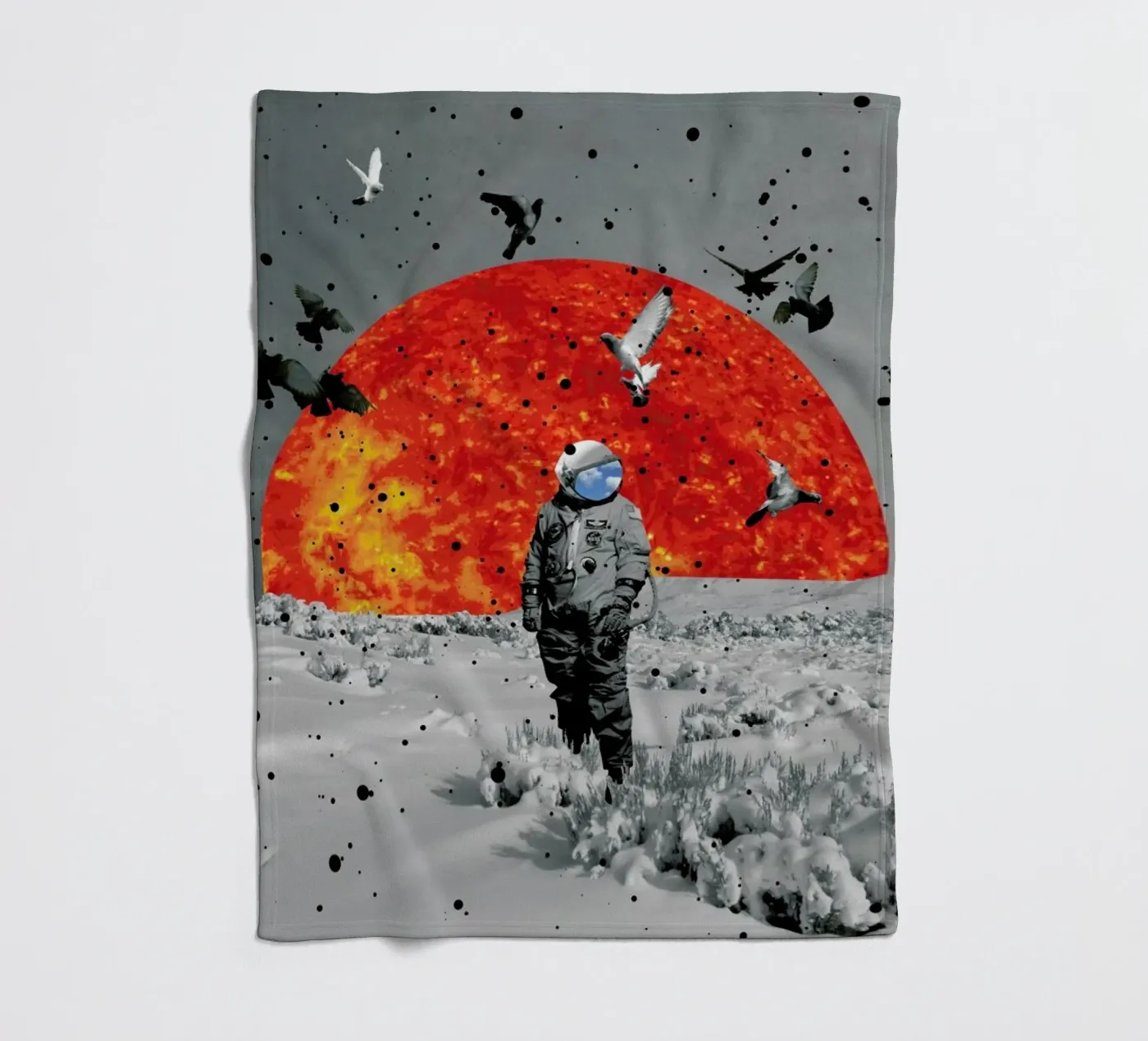 The Final Frontier Fleecedecke von Jason Brueck