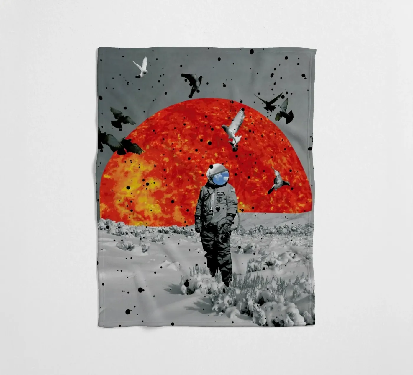 The Final Frontier Fleecedecke von Jason Brueck