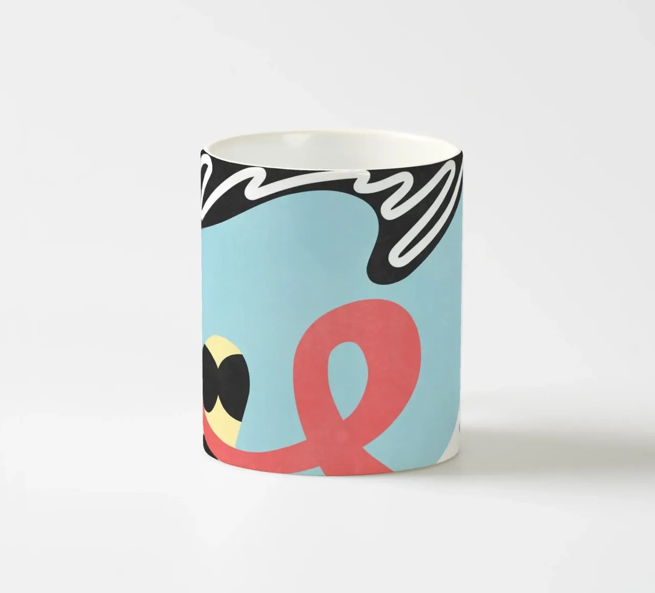 Onde 28 tazza in ceramica da amini54
